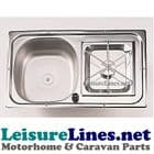 1 BURNER COMPACT STAINLESS COMBINATION HOB UNIT 600 x 350