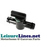 1" INLINE WASTE DRAIN TAP (16 PSI OR LESS)