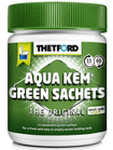 AQUAKEM GREEN SACHETS 1 TUB OF 15 SACHETS
