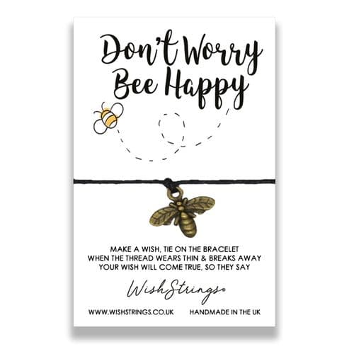 Bee Happy WishStrings Bracelet