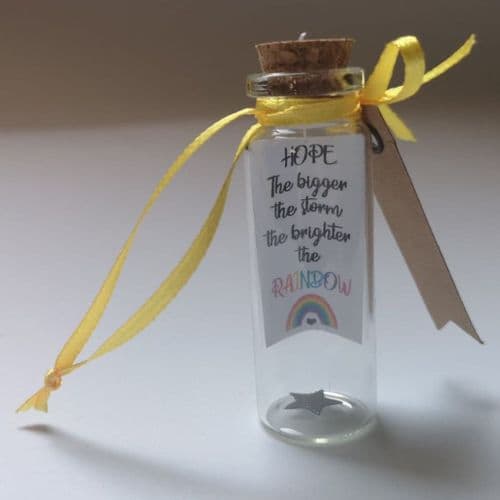 Rainbow Hope Positivity Bottle