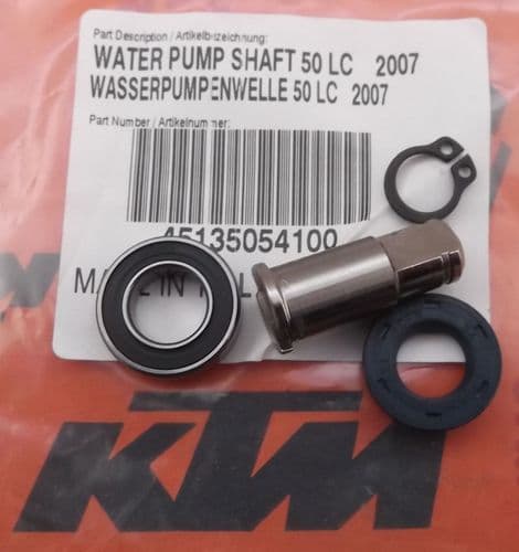 Genuine KTM SX50 SX65 LC Water Pump Shaft Bearing Seal Repair Kit 45135054100