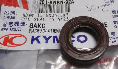 Genuine Kymco MXU 50 RH Crankshaft Oil Seal 91201-KNBN-92A
