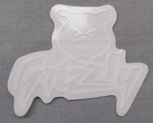 Genuine Malaguti Grizzly Decal (White Bear) 181.336.02G