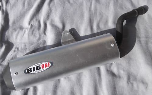 LEM RX65 Oval Alloy Exhaust Silencer by Big One 2066600560