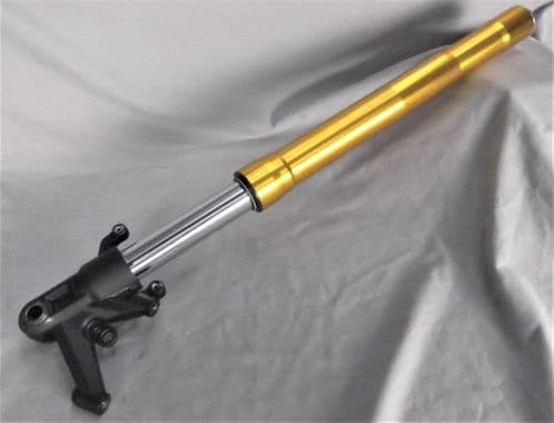 MASH Falcone 125 LH Front Fork Assembly - Gold  TY125X006001G