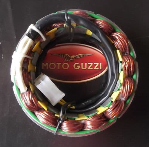 Moto Guzzi Alternator Stator 14-Pole Coils GU30712460