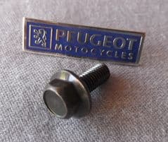 Peugeot Hex Flanged Screw M5x0.8x12mm  - Black PE775207