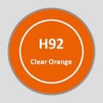 Mr Aqueous Hobby Color - Clear Orange