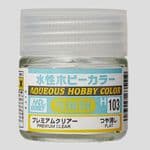 Mr Aqueous Hobby Color - Premium Clear Flat