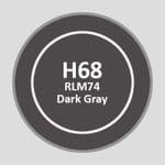 Mr Aqueous Hobby Color - RLM74 Dark Gray