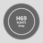 Mr Aqueous Hobby Color - RLM75 Gray