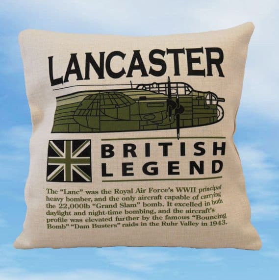 Avro Lancaster - British Legend Cushion