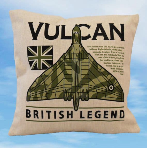 Avro Vulcan - British Legend Cushion