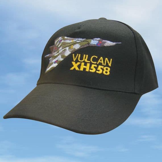 Baseball Cap - Black - Camo Vulcan XH558