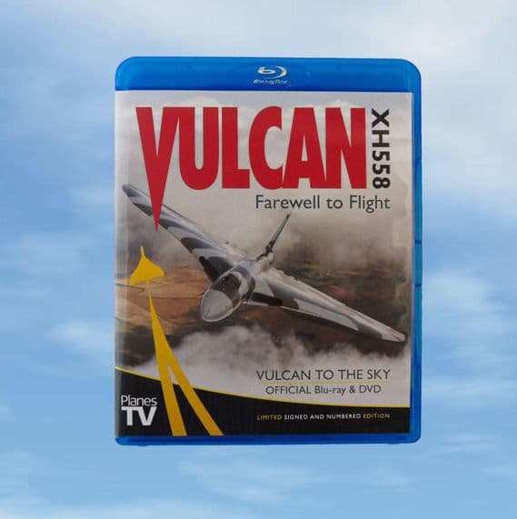 FLOWN - LIMITED EDITION DVD/Bluray VULCAN XH558 - 
