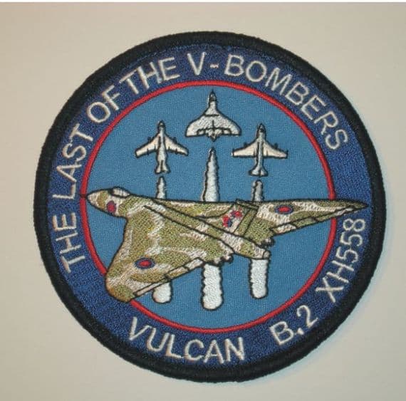 Last of V-Bombers Patch - Vertical 3
