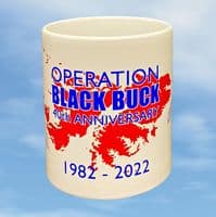 Operation Black Buck 40th Anniversary White Mug
