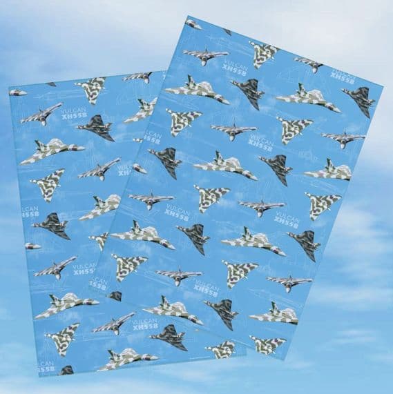 Vulcan XH558 Gift Wrap Sheets