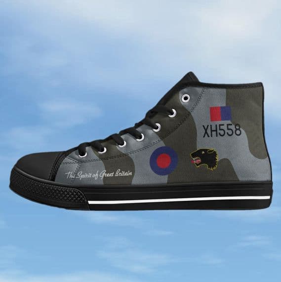 Vulcan XH558 Men's High Top Canvas Shoes - Black
